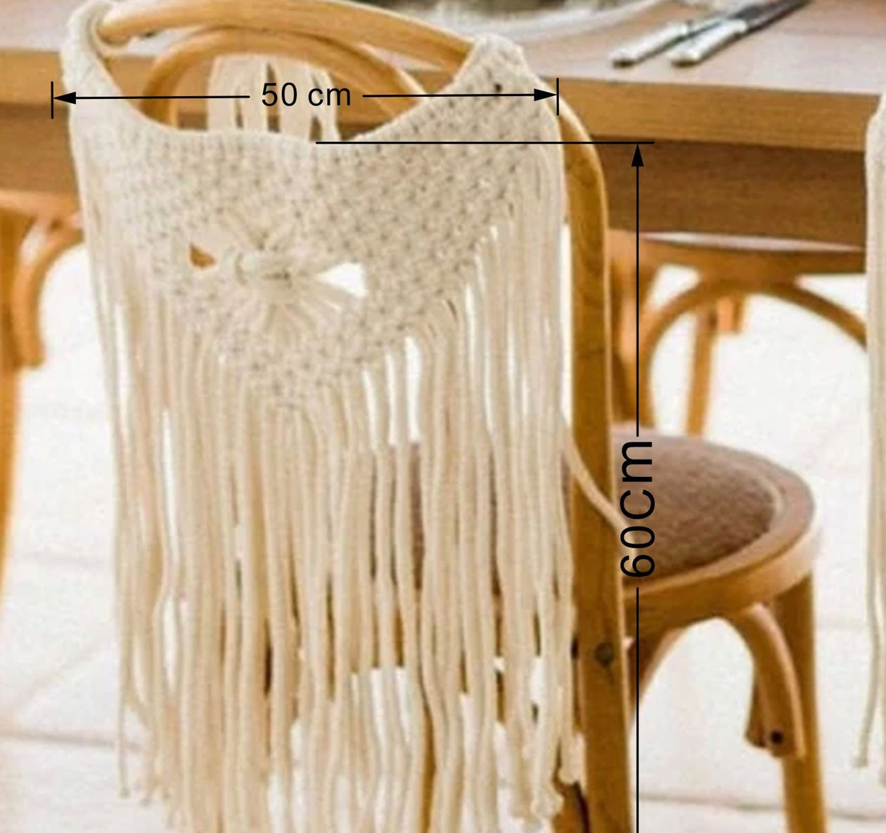 Woven Wedding Chair Decoration - view 3