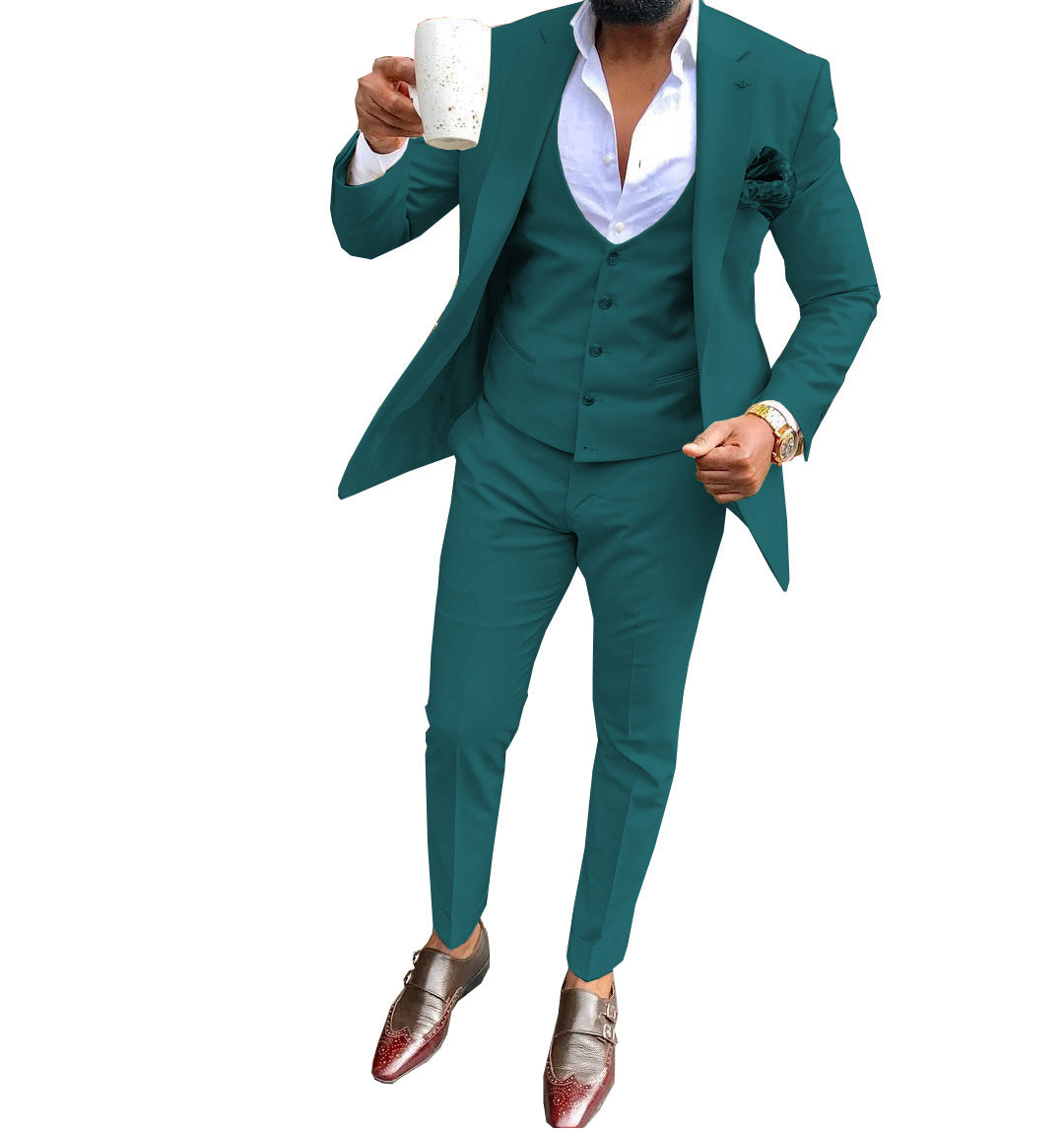 Men's Three-piece Casual Business Suit - view 9