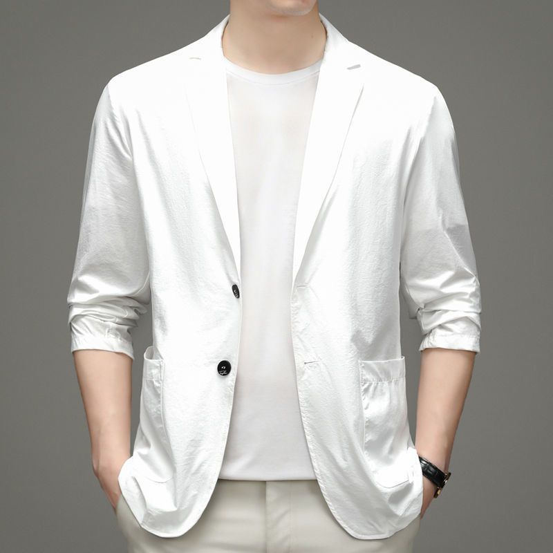 Ice Silk Men's Casual Sun-proof Suit Jacket - view 5