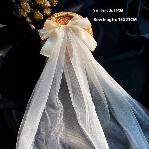 Bow Wedding Veil - view 2
