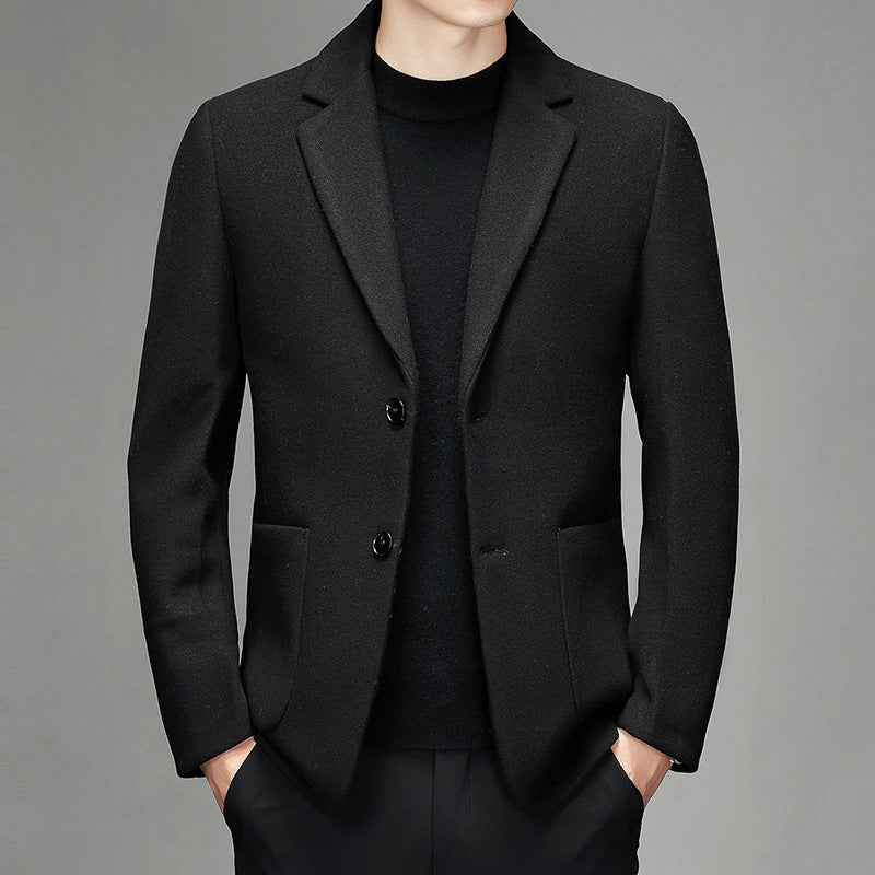 Men's Wool Suit Jacket - view 2