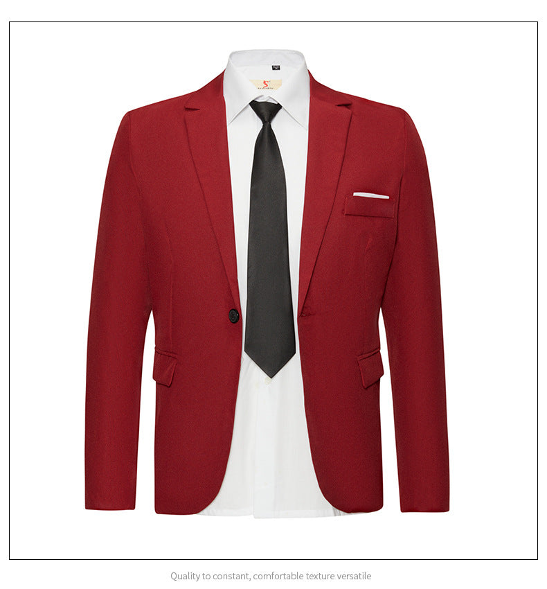 Plus Size Men's Formal Wedding Suit Coat - view 4