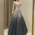 Blue Evening Dress