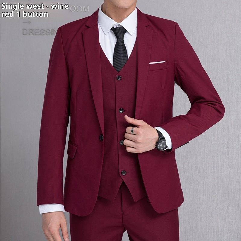 Men's Korean-style Business Suit Jacket - view 4