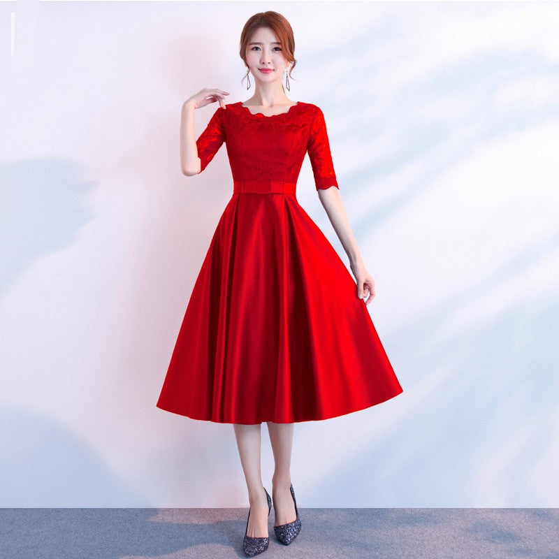Long Sleeve Evening Dress - view 9