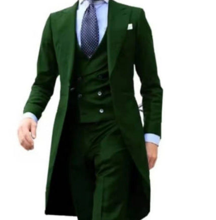 Men's Three-Piece Wedding Suit - view 7