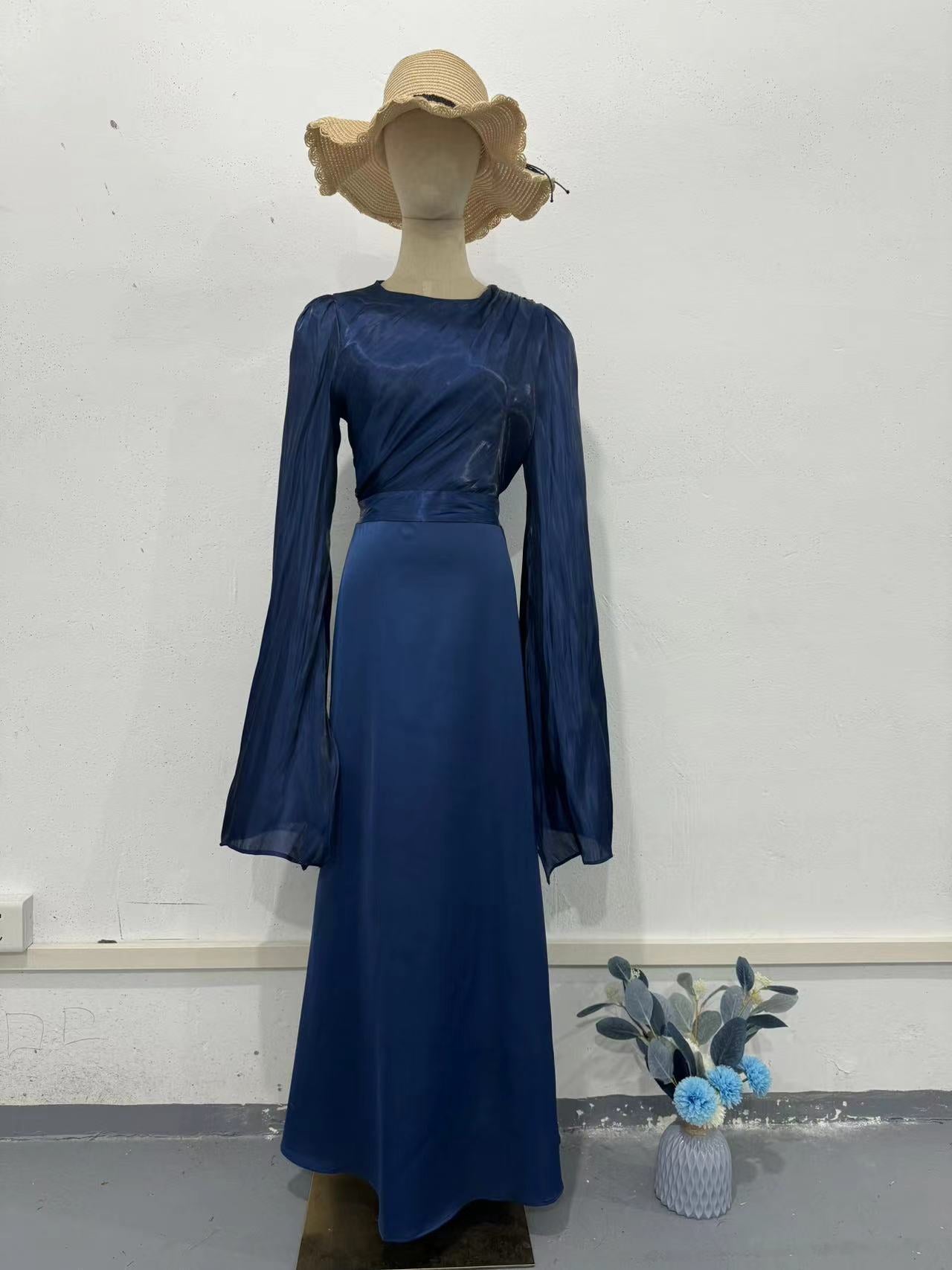 Satin Dress - view 5