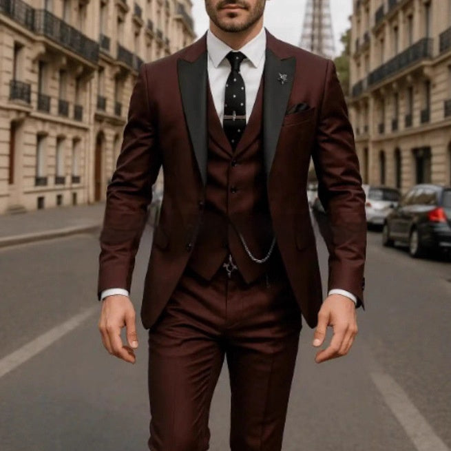 Groom & Groomsman Three-piece Suit - view 2