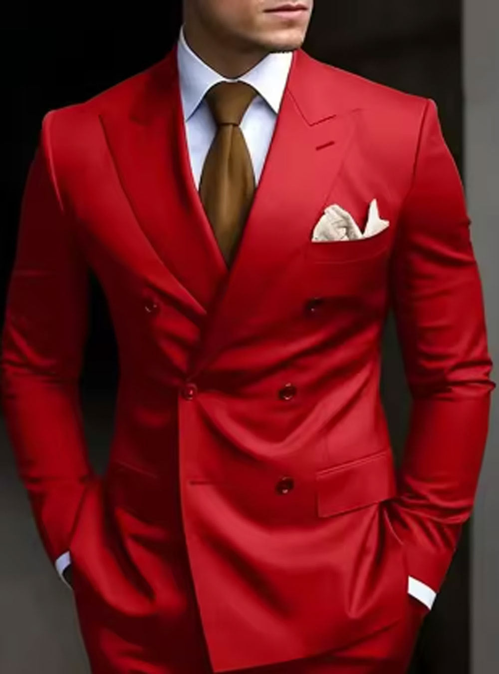 Men's Two-Piece Business Suit - view 2