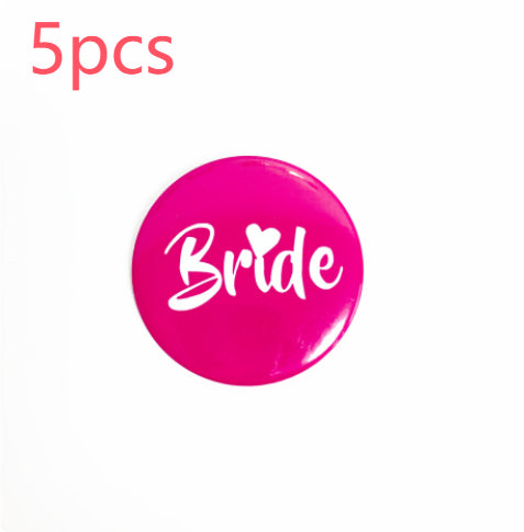 Bride Team Party Badge - view 10