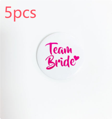 Bride Team Party Badge - view 9
