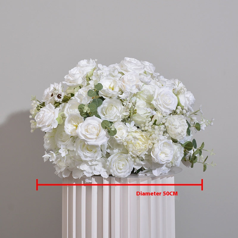 Hydrangea Rose Artificial Wedding Flowers - view 1