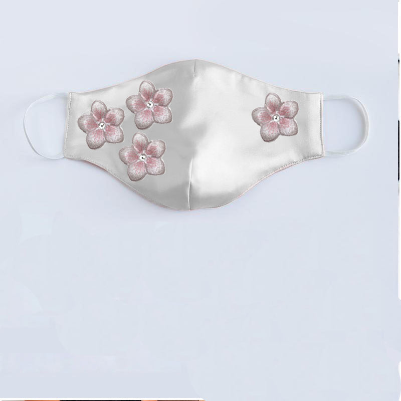 Floral Wedding Face Mask - view 3