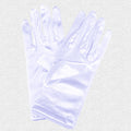 Short Satin Bridal Gloves - view 1