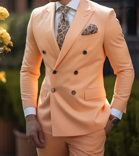 Men's Two-Piece Business Suit - view 3