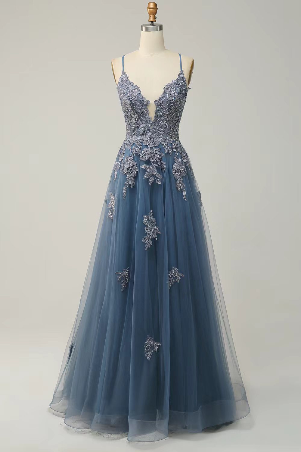 Lace Ball Gown Evening Dress - view 5