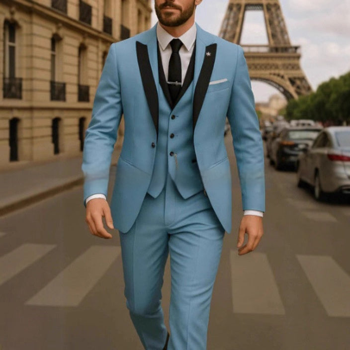 Groom & Groomsman Three-piece Suit - view 4