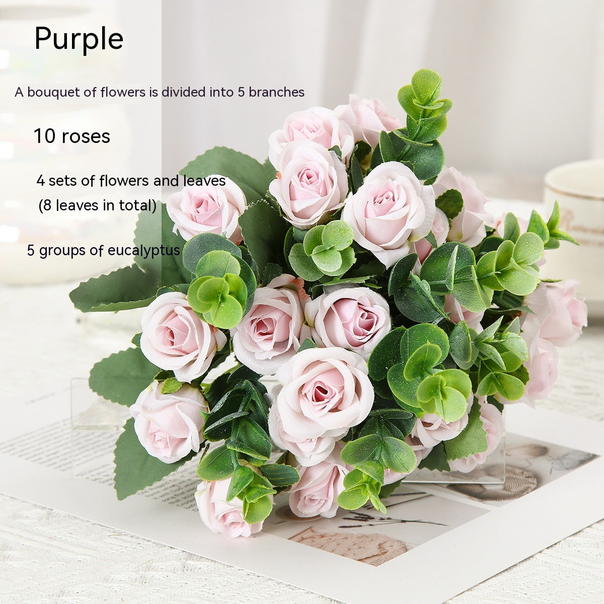 Living Room Artificial Wedding Flowers - view 3