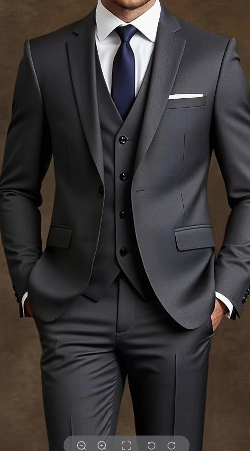 Men's Three-piece Wedding Suit Set - view 5