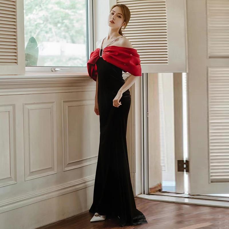 One-Shoulder Mermaid Evening Dress - view 2