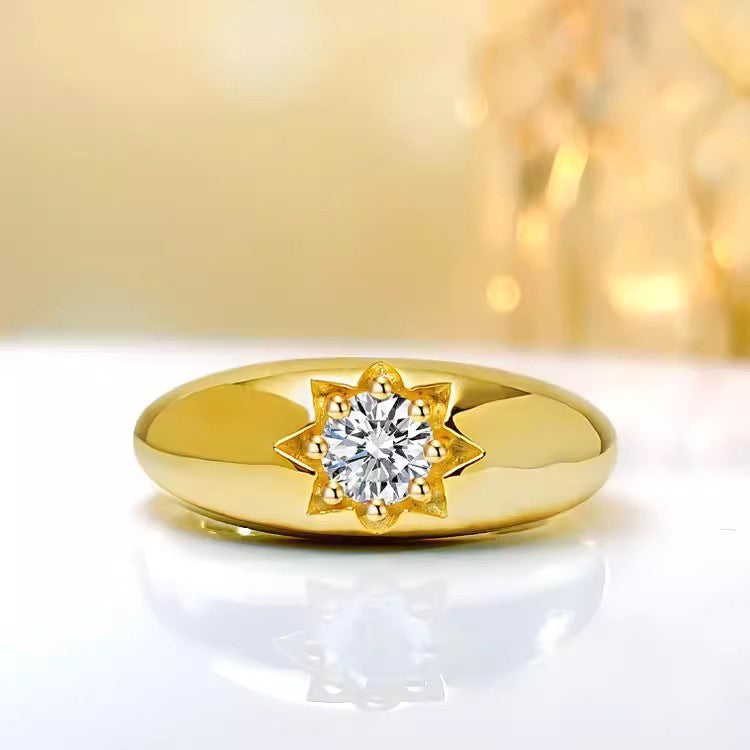Diamond Wedding Ring - view 2