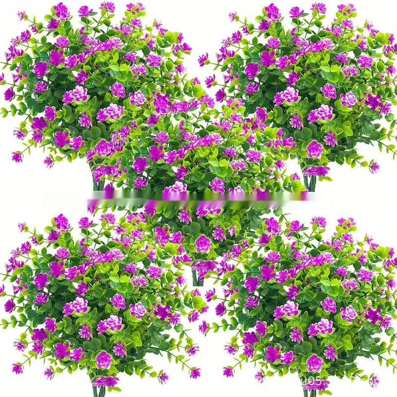 Artificial Eucalyptus Camellia Plant - view 7