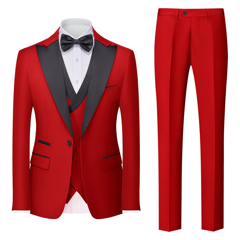 Men's Three-Piece Slim-Fit Suit - view 6