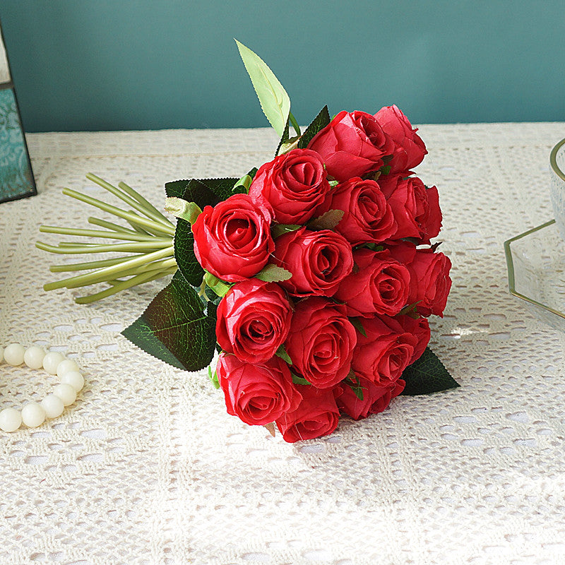 Rose Artificial Wedding Bouquet - view 2
