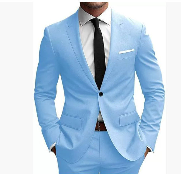 Men's Two-piece Wedding Dinner Suit - view 5
