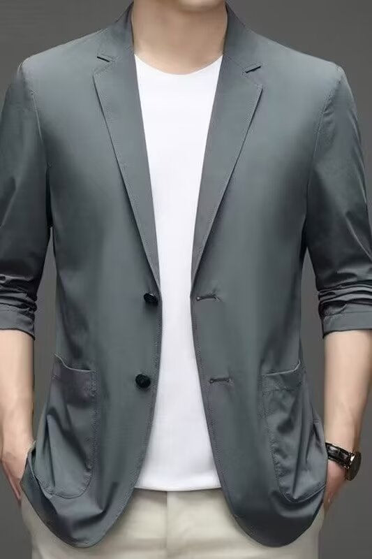 Men's Plus-size Casual Blazer - view 2