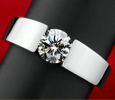 Diamond Couple Wedding Ring - view 2