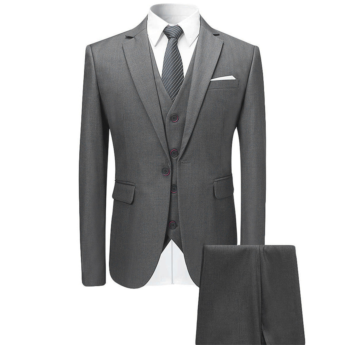 Men's Three-Piece Suit - view 3