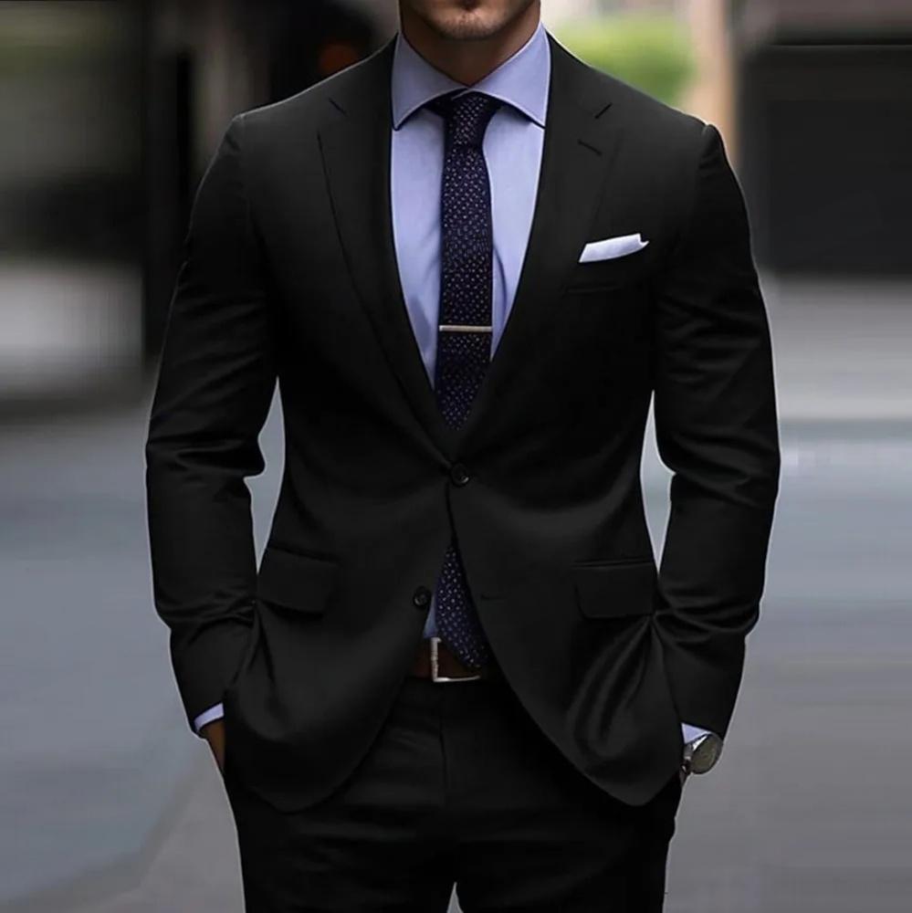 Groomsman Two-Piece Wedding Suit - view 5