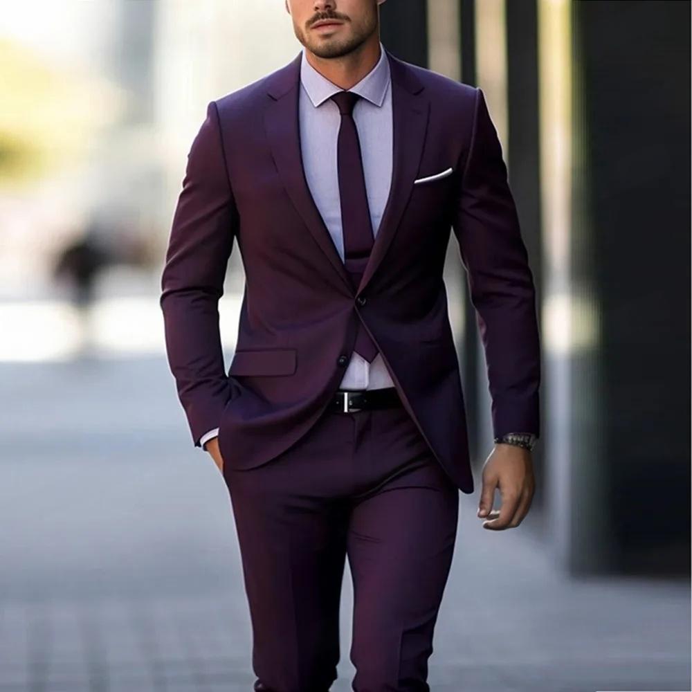 Groomsman Two-Piece Wedding Suit - view 6