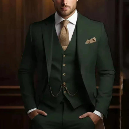 Men's Gentleman Three-Piece Suit - view 2