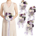 Peony Rose Artificial Wedding Bouquet - view 1