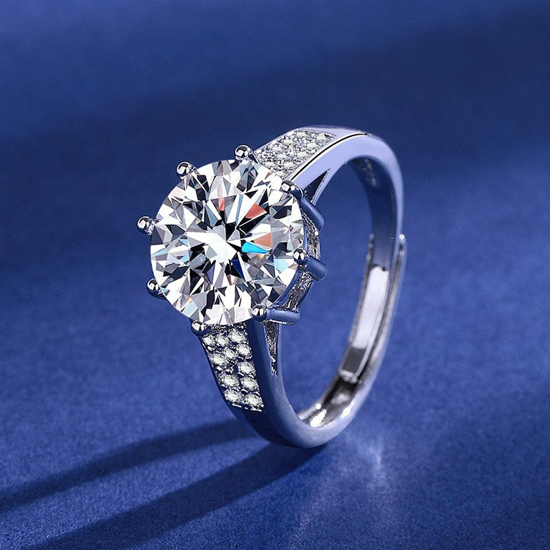 Crystal Wedding Ring - view 9