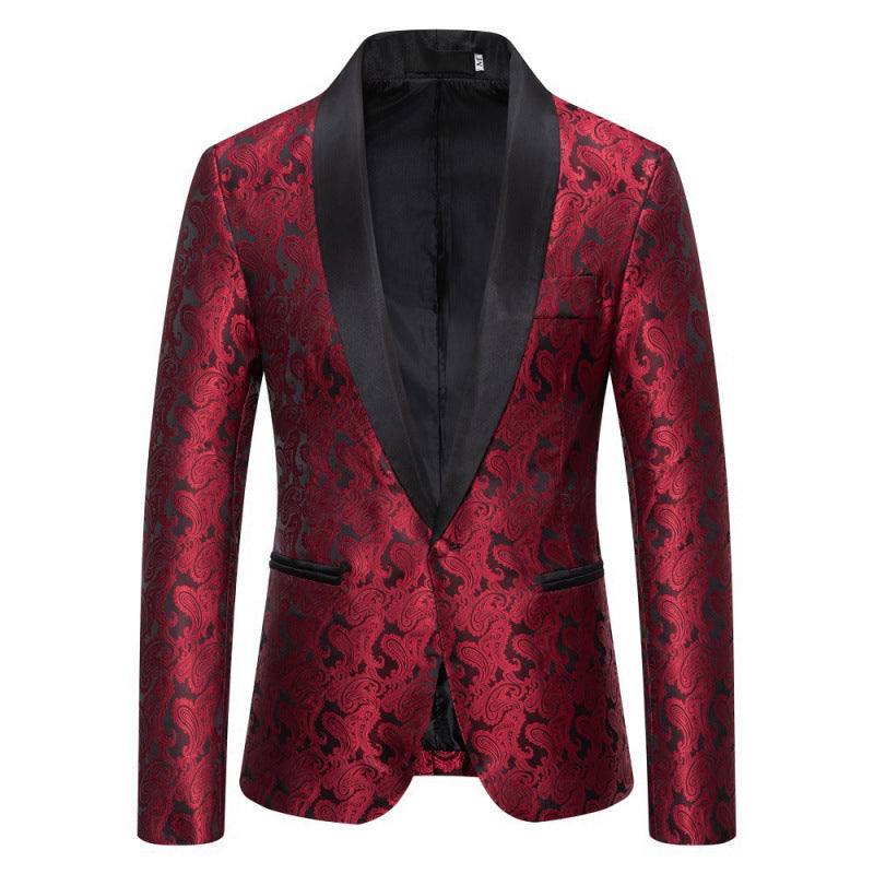 Men's Lapel Suit Jacket - view 2