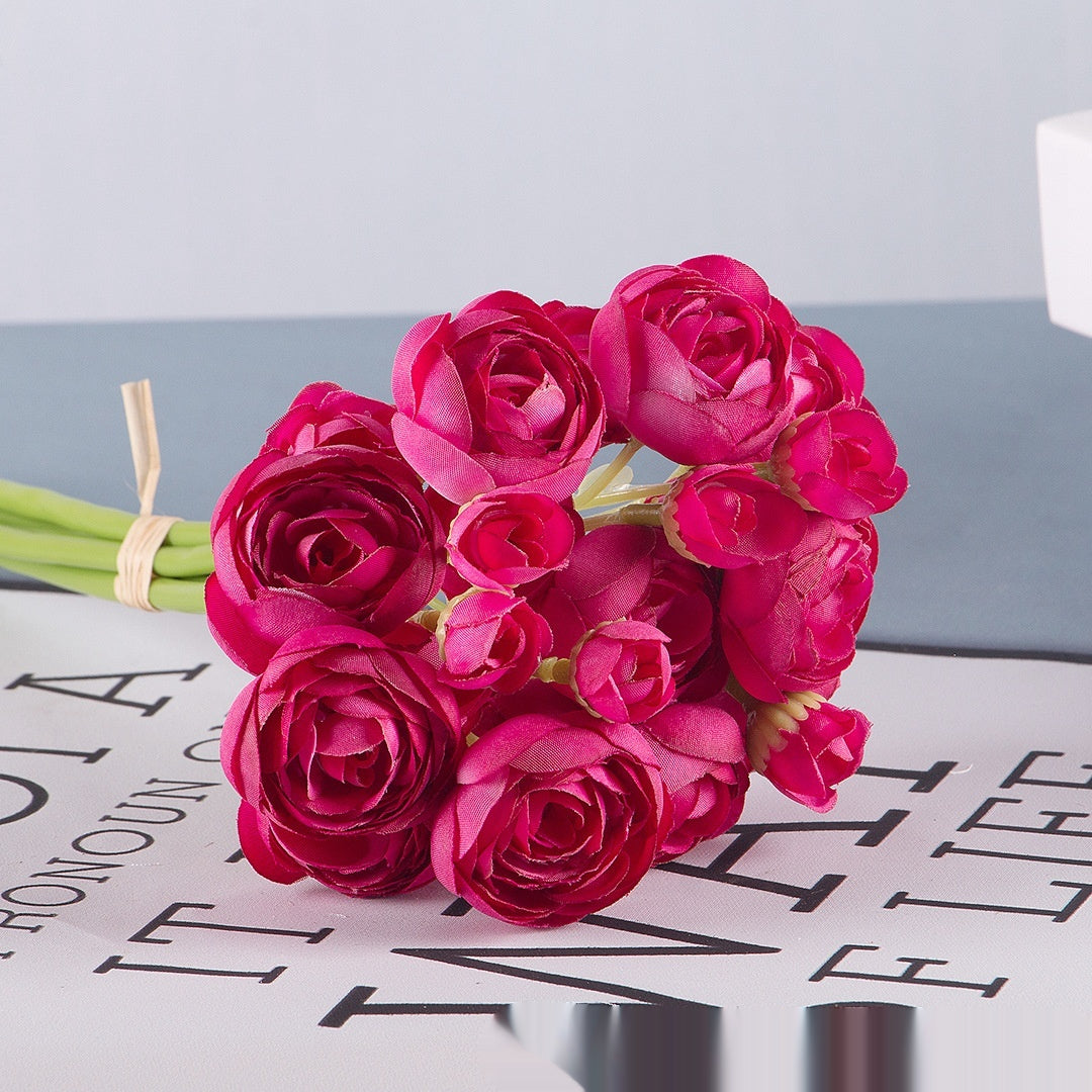 Silk Tea Rose Artificial Wedding Flowers - view 6