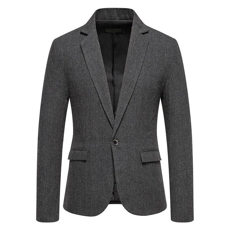 Men's Woolen Suit Coat - view 3