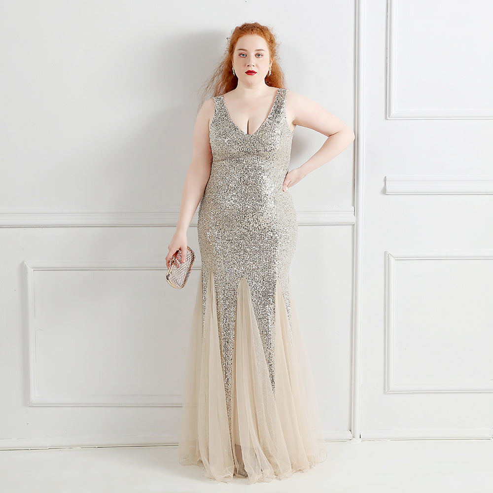 Sequin Evening Dress - view 5
