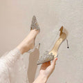 Rhinestone Wedding Heels - view 1