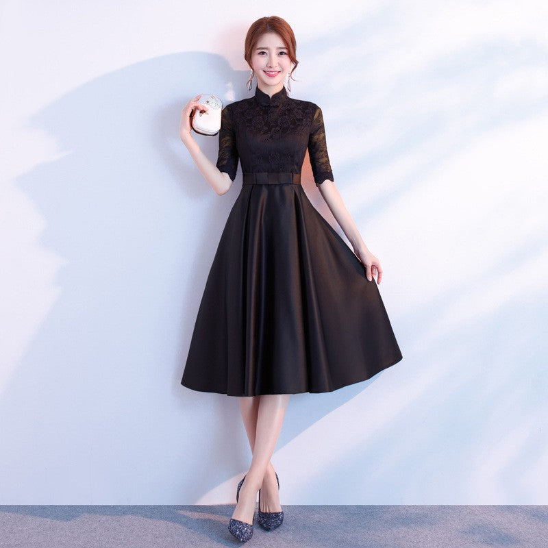 Long Sleeve Evening Dress - view 10