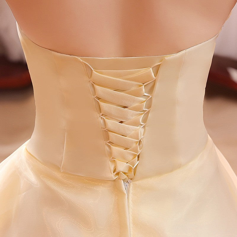 Sleeveless Ball Gown Wedding Dress - view 5