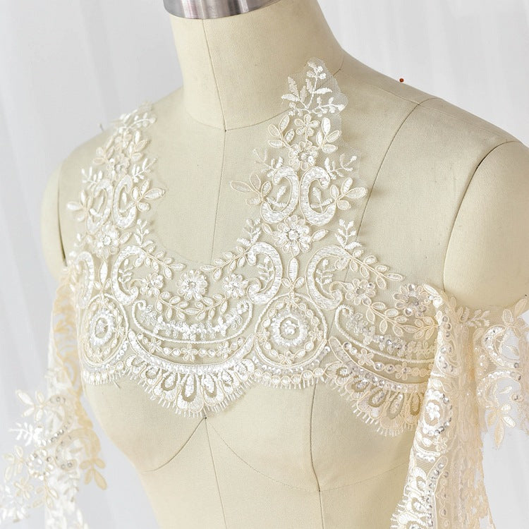 Lace Edge Bridal Veil - view 9