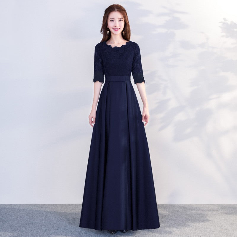 Long Sleeve Evening Dress - view 2