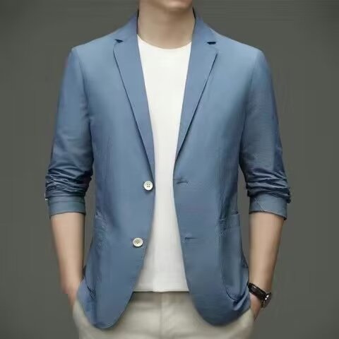 Men's Single-Breasted Blazer - view 5