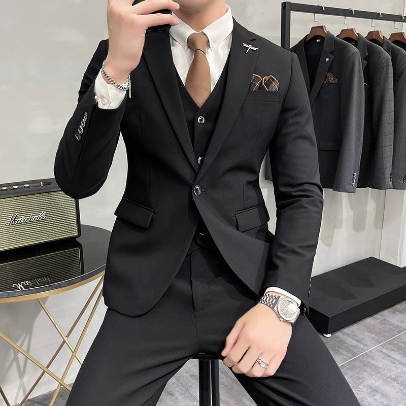 Men's Business Wedding Suit - view 5