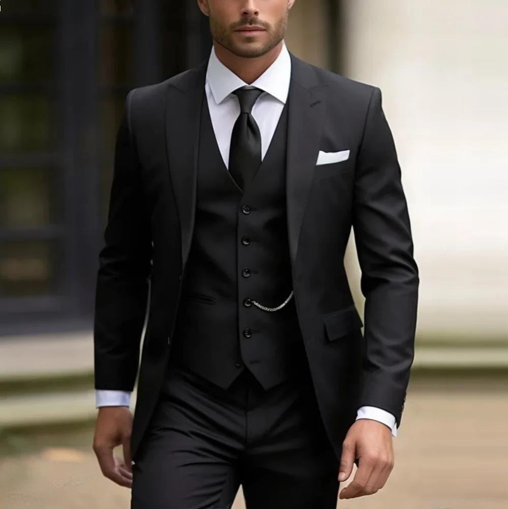 Men's Three-Piece Suit - view 5
