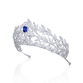 Sapphire Crystal Bridal Crown